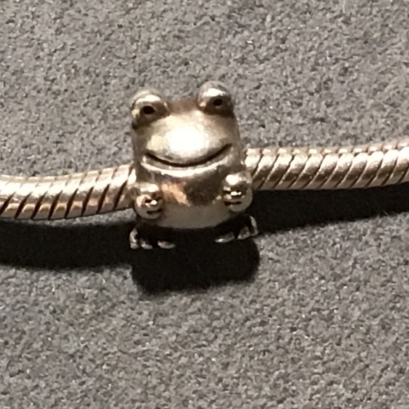 Pandora Sterling Silver Frog Charm - Picture 1 of 1